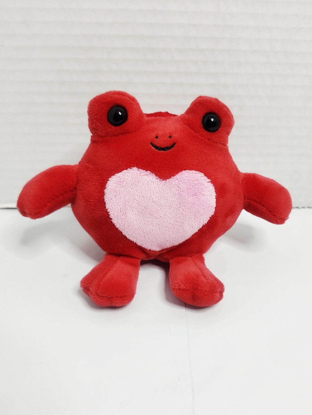 Hallmark Red Heart Plush Frog - Picture 2 of 5